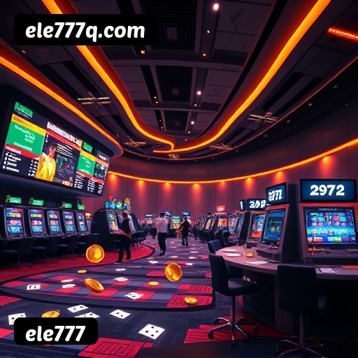 ele777: Jogos de Cassino Incríveis e Interativos